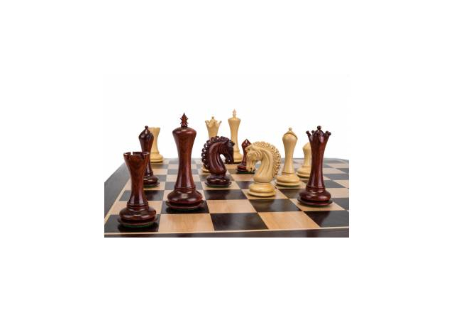 Piezas de ajedrez IMPERIO SECOYA 4"